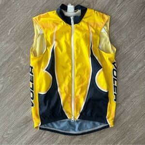 Voler Men's High-Visibility Yellow and Black Cycling Vest